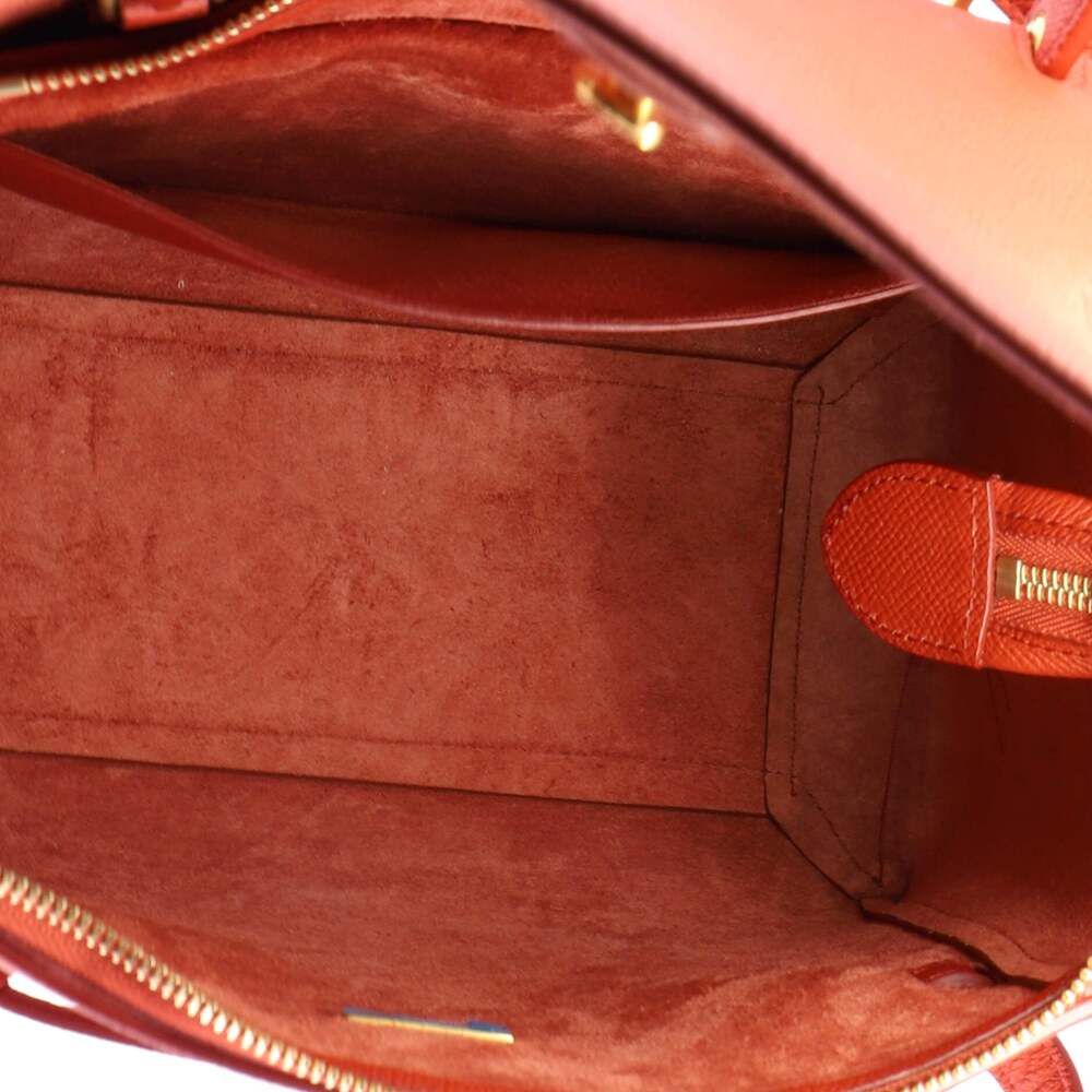 Celine Belt Bag Textured Leather Micro #236986C15B - Picture 9 of 11